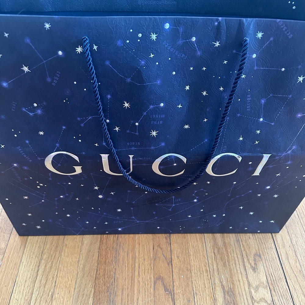 Gucci black leather GG quilted monogram boots - Picture 16 of 16